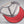 Laden Sie das Bild in den Galerie-Viewer, Klassische Truckercap in Blau mit weißem Mesheinsatz, großem "Rocket Camper" Logo-Print und roter Schildunterseite