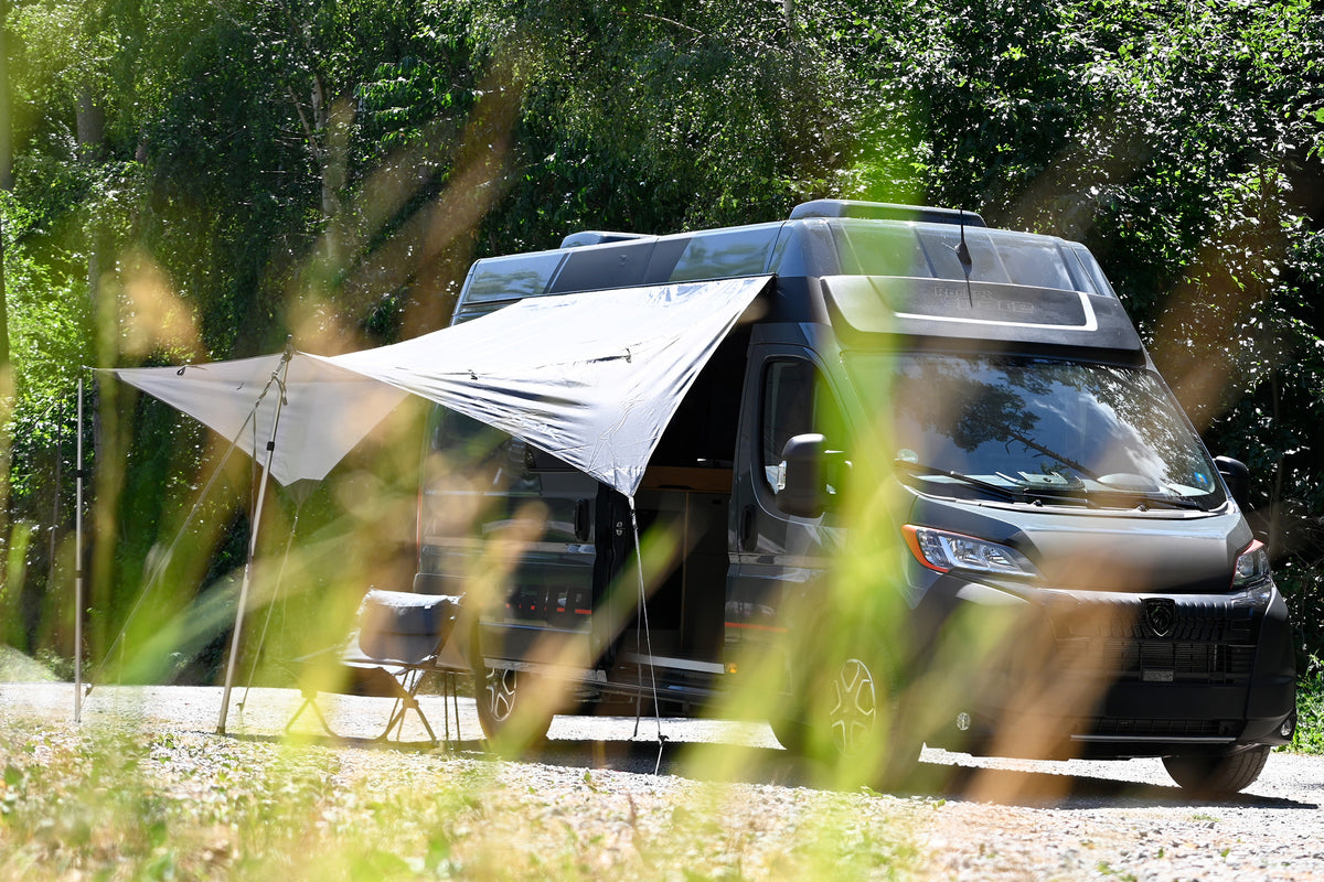 Sonnensegel XL für Campingbusse – ROCKET CAMPER