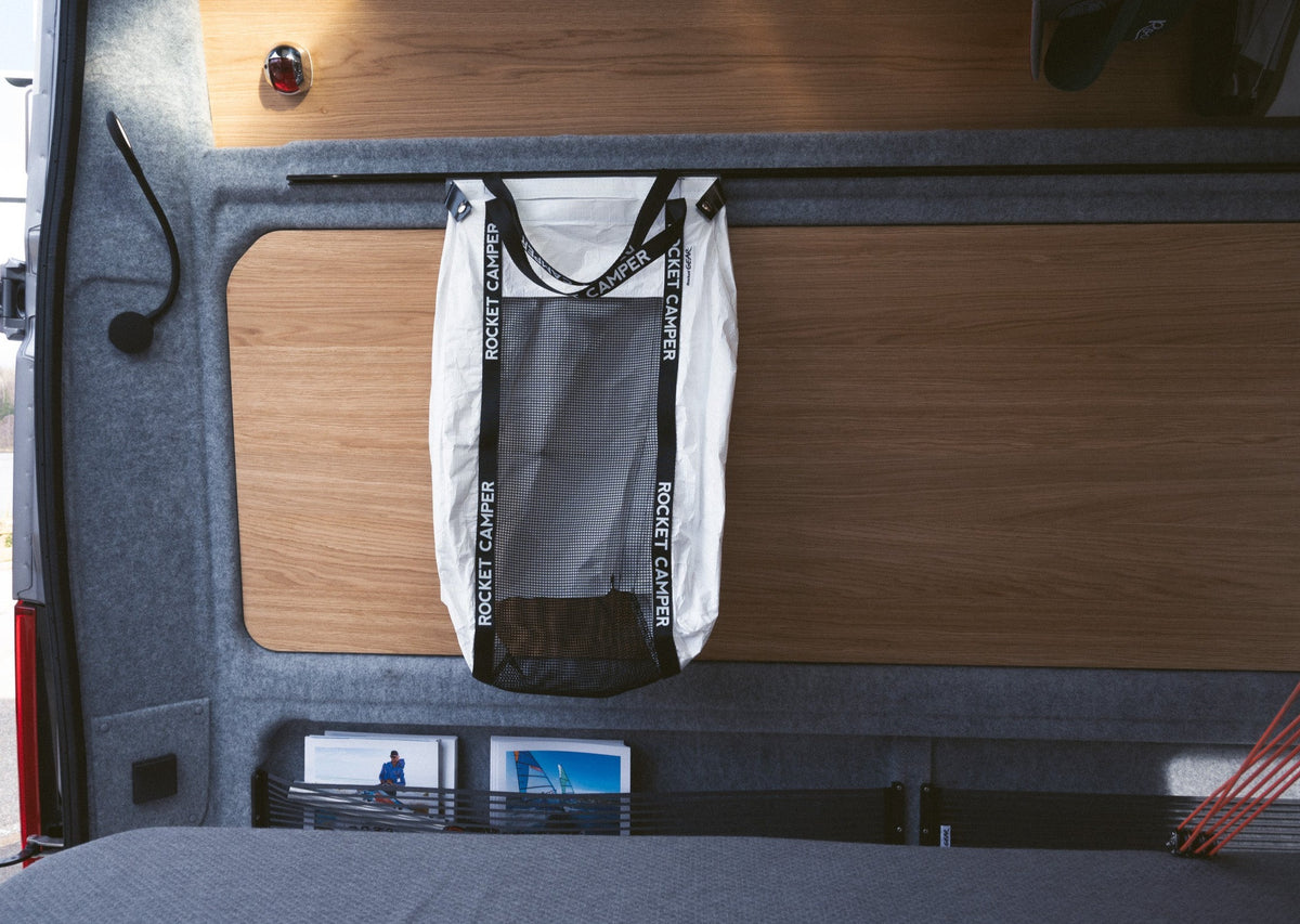 Atmungsaktiver Wäschesack für Campervans